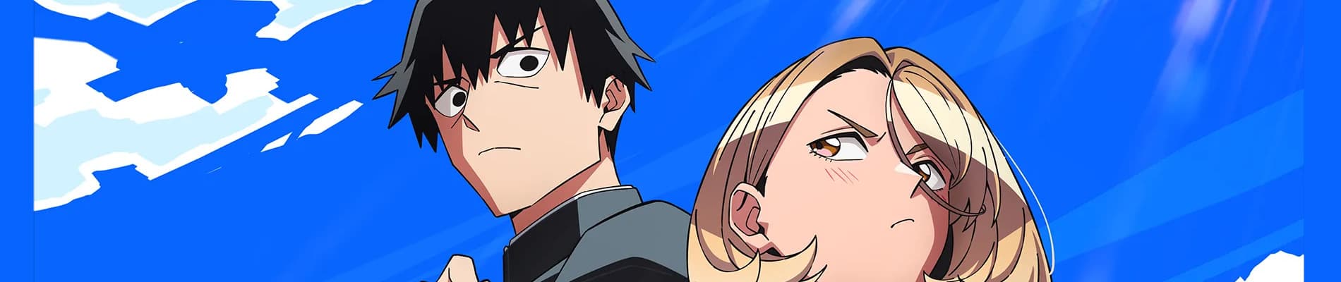The Klutzy Class Monitor and the Girl with the Short Skirt banner